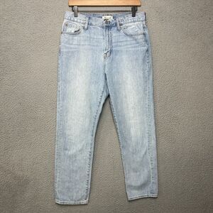 Madewell Jeans Women 29 Perfect Vintage High Rise Short Ankle Light Wash Boho